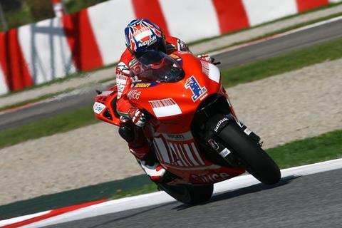 Donington Park MotoGP: Casey Stoner fastest in FP1: James Toseland seventh