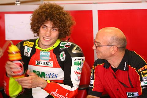 Donington Park MotoGP: Marco Simoncelli continues good form with best pace in Saturday’s 250 Free Practice