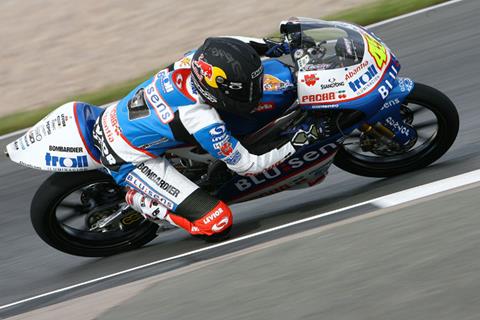 Donington Park MotoGP: Rain gives Scott Redding front row start