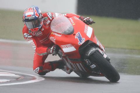 Donington Park MotoGP: Casey Stoner more comforted by dry performance after dominant wet qualifying