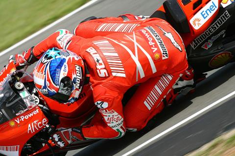 Donington Park MotoGP: Casey Stoner wins; James Toseland crashes