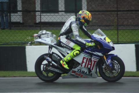 Valentino Rossi at Donington Park