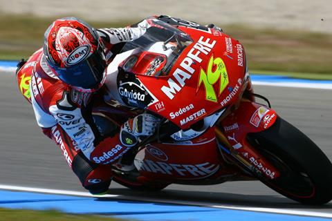 Assen MotoGP: Alvaro Bautista seals pole for 250GP