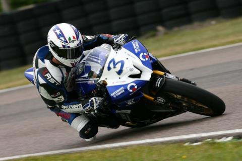 Mallory Park British Supersports: Hudson Kennaugh wins wet race