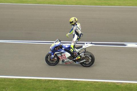 Rossi at donnington 2008