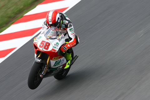 Sachsenring MotoGP: Marco Simoncelli to start at the front of the grid in the Sachsenring 250 GP