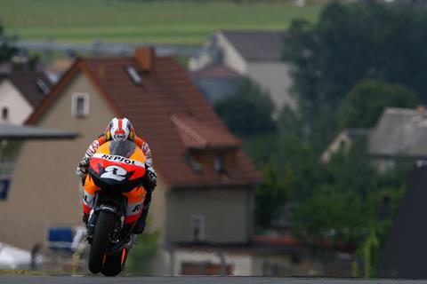 Sachsenring MotoGP: Dani Pedrosa surprised with second on the grid