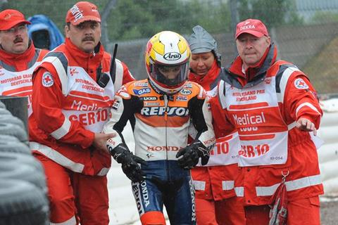 Sachsenring MotoGP: Dani Pedrosa in doubt for Laguna Seca