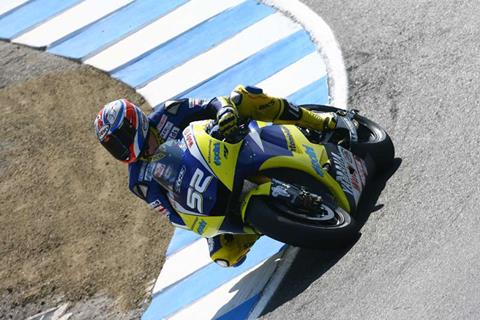 James Toseland struggles in Laguna Seca MotoGP