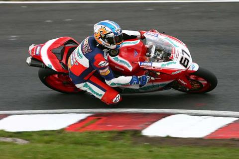 Oulton Park British Superbikes: Shane Byrne content with second on the grid 