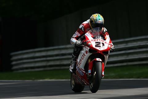 Brands Hatch World Superbikes: Troy Bayliss laps fastest during free practise