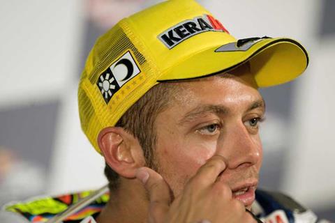 Valentino Rossi wary of Casey Stoner threat