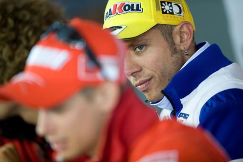 Valentino Rossi cautious about big points lead