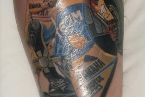 Valentino Rossi tattoo