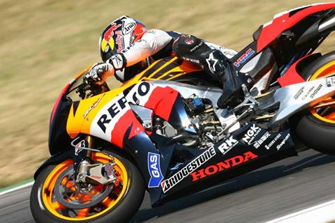 Dani Pedrosa makes impressive Bridgestone debut