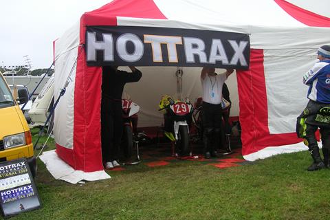 HOTTRAX Team at the 2008 Manx Grand Prix