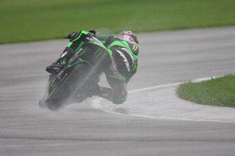 Indianapolis MotoGP: West sets wet provisional pole