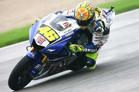 Indianapolis MotoGP: Rossi takes pole