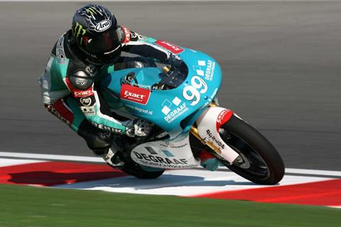 Indianapolis MotoGP: Webb secures front row start