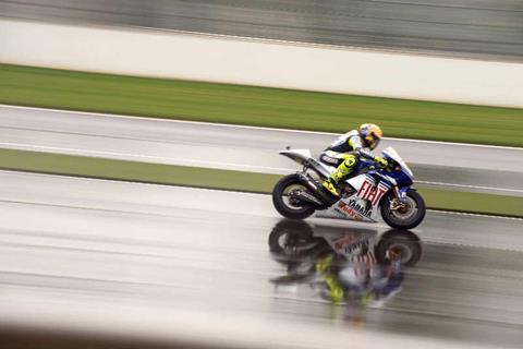 Indianapolis MotoGP: Rossi wins red flagged rain soaked race