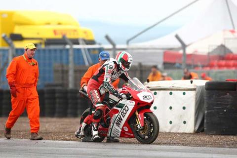 Croft British Superbikes: Michael Rutter struggles with illness