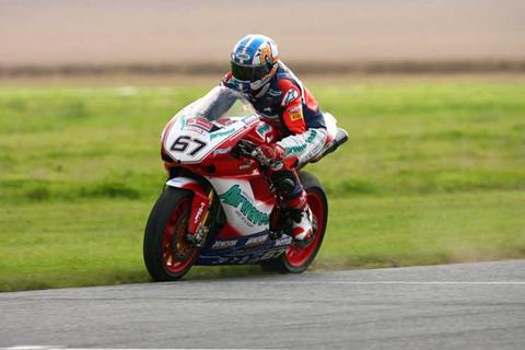 Silverstone British Superbikes: Shane Byrne reserved