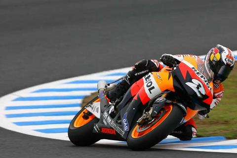 Motegi MotoGP: Dani Pedrosa finds form on Bridgestone tyres