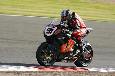 Silverstone British Superbikes: Leon Haslam half second faster