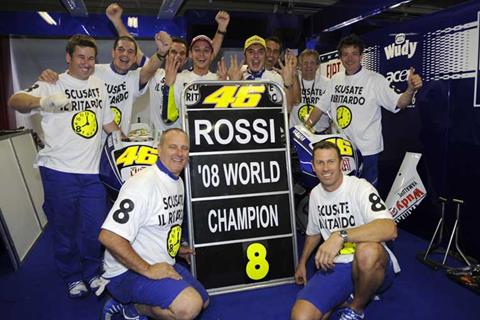 Yamaha president celebrates Valentino Rossi success