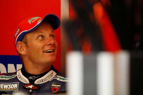 Shakey signs for Sterilgarda Ducati in WSB