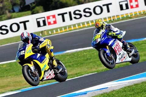 Toseland leads Rossi