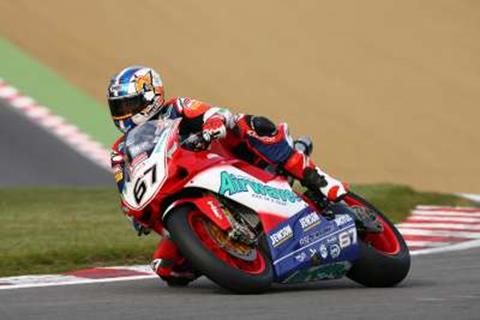 Brands Hatch British Superbikes: Byrne leads the way in final warm-up