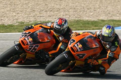 KTM quit 250GP class