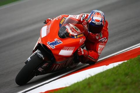 Sepang MotoGP Reaction: Casey Stoner slowed by troublesome left wrist