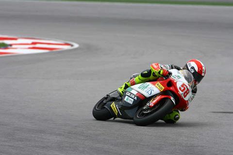 Valencia MotoGP: Simoncelli takes 250GP pole