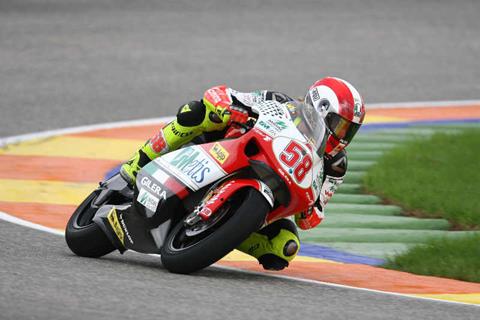 Valencia MotoGP: Simoncelli takes 250GP win