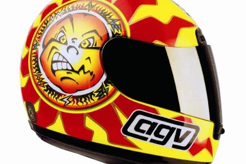 Valentino Rossi helmet of the day: The beginning