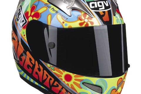 Valentino Rossi helmet of the day: Flower Power