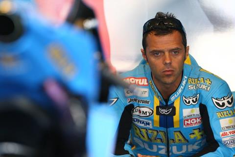 Loris Capirossi ready for wind tunnel testing