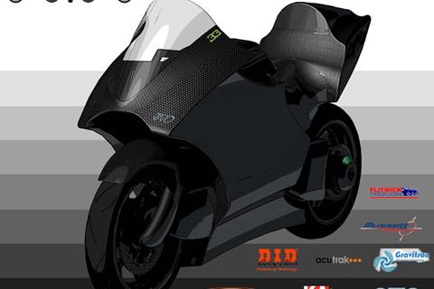 Zero carbon TTXGP racer