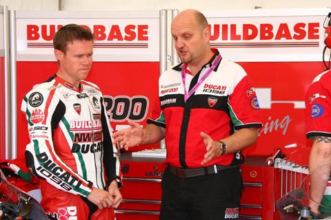 John Laverty joins Tristan Palmer at Buildbase Kawasaki