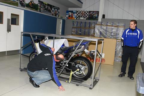 GSE Racing’s Yamaha R1s arrive