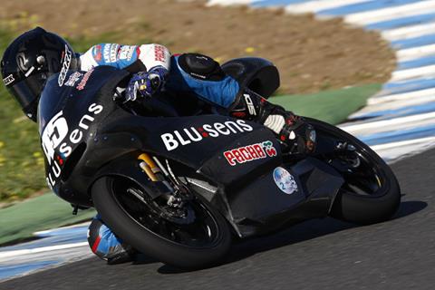 Picture exclusive: Scott Redding makes 2009 debut