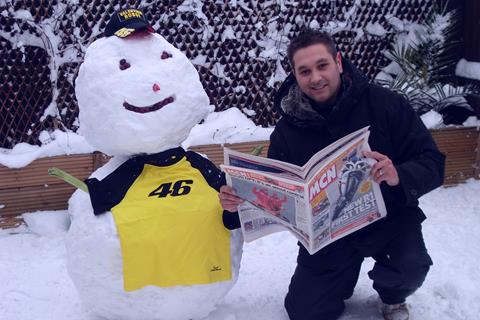 Even snowmen love Rossi