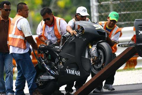 James Toseland given all-clear after 125mph Sepang crash