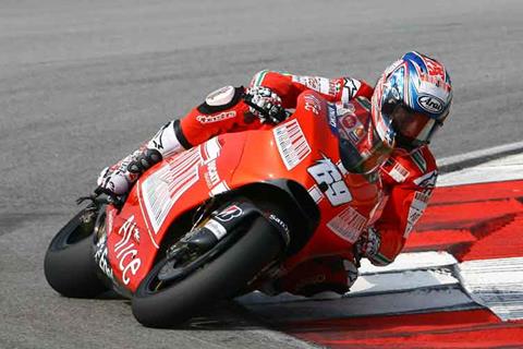 Nicky Hayden lacking rear confidence