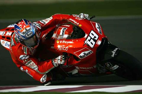 Qatar test: Nicky Hayden talks top spot