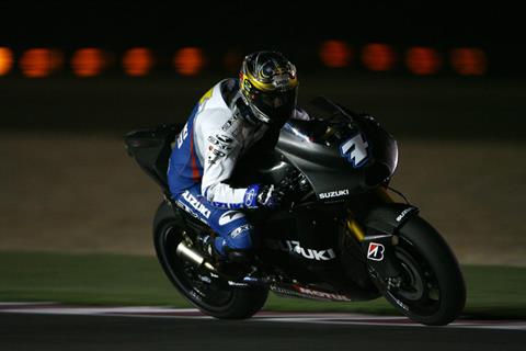 Qatar test: Chris Vermeulen escapes injury in crash