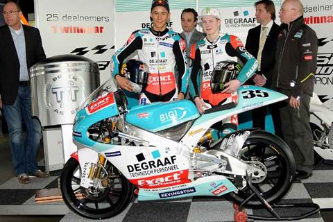 Danny Webb unveils 2009 125GP squad