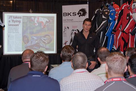 MCN helps James Toseland show off BKS quality